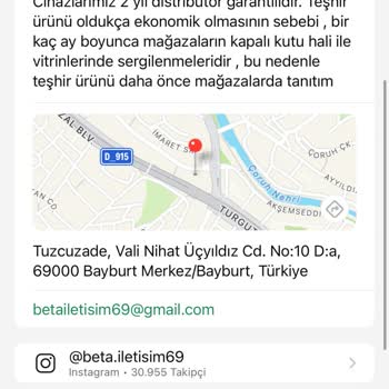 Yanıltıcı İşletme Uyarısı