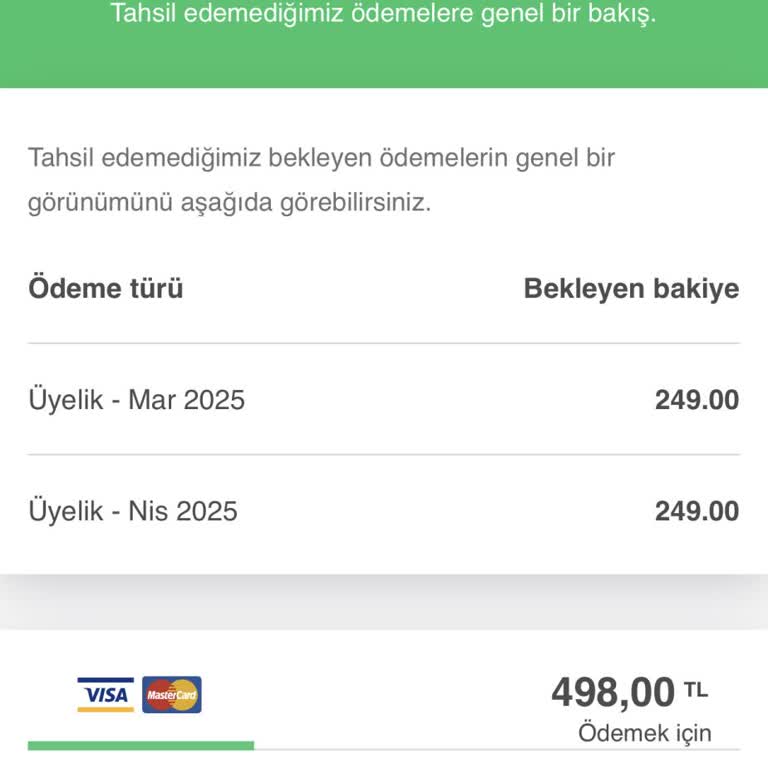 Haksız Üyelik Ücreti Talebiyle Karşılaştım