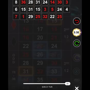 Kazanç Ödemesi Yapılmayan Rulet Bahsi