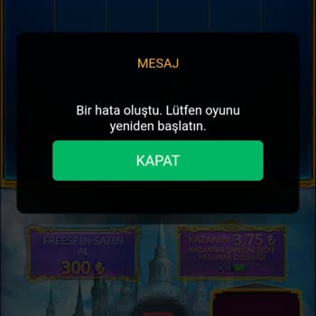 Yatırım Ve Çekim Sorunları Yaşadım