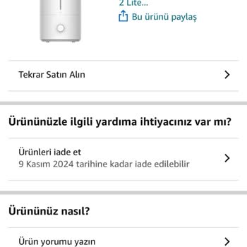 Falsches Xiaomi Humidifier 2 Modell über Amazon erhalten