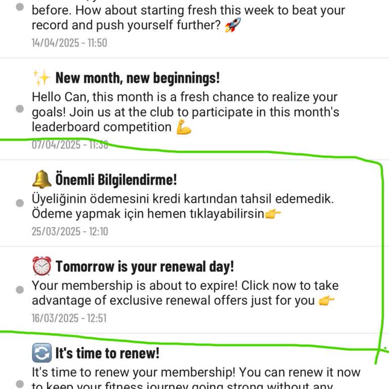 Üyelik Yenileme Sorunu Ve Haksız Ödeme