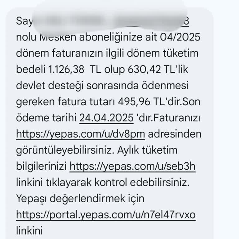 YEPAŞ Elektrik Faturası Sorunu: Haksız Yükümlülük