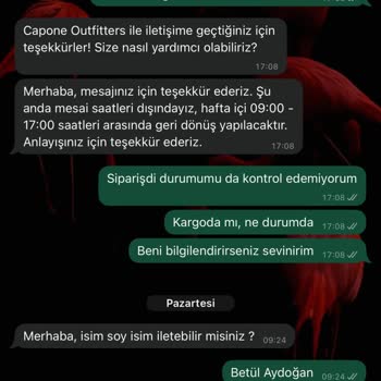 Geciken Sipariş Ve Bilgi Eksikliği Sorunu