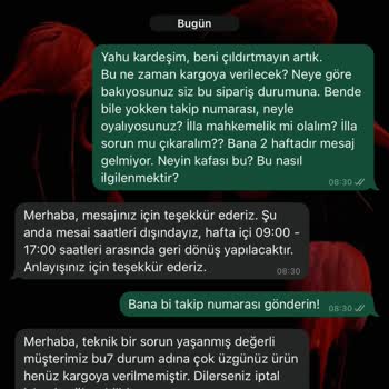Geciken Sipariş Ve Bilgi Eksikliği Sorunu