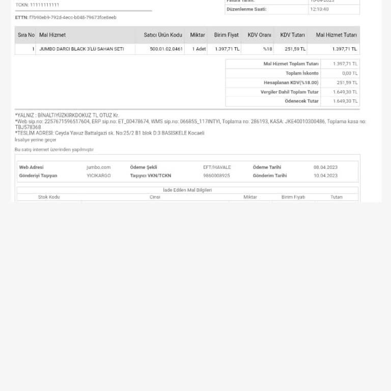 Jumbo Sahan Seti Hayal Kırıklığı: Soyulma Ve Isıtma Problemleri