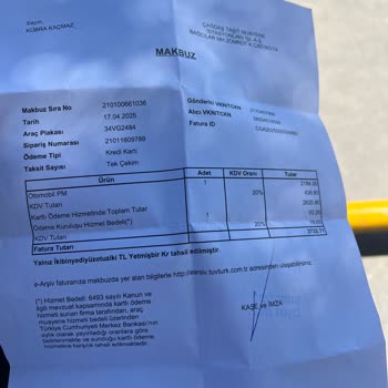 Tüvtürk Araç Muayene İstasyonu'nda Haksız Komisyon Kesintisi