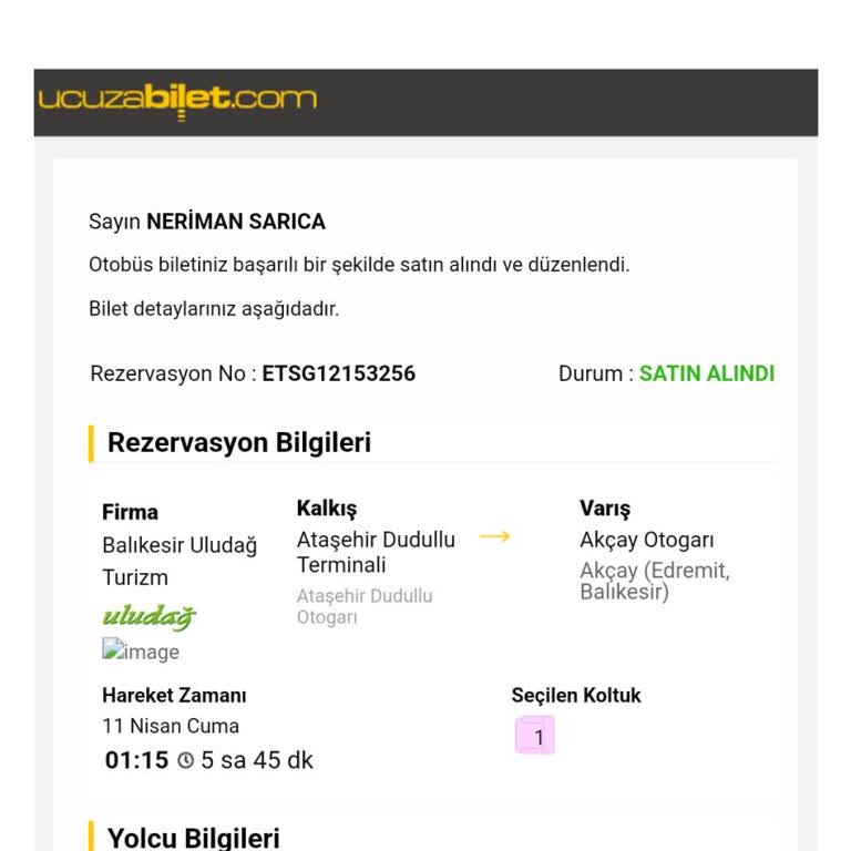 İptal Edilen Seferin İadesi Yapılmıyor