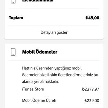 Hatalı İtunes Ücretlendirmesi Ve Yanıltıcı Fatura Kesintisi