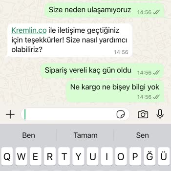 Kremlin.co2'dan Sipariş Verdim, Ne Ürün Var Ne Bilgi!