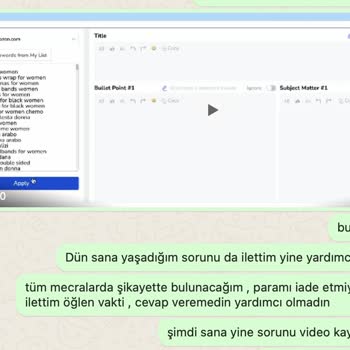 Ödeme Yapılan Yazılımda Sürekli Hatalar Ve İade Sorunu
