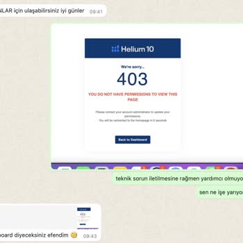 Ödeme Yapılan Yazılımda Sürekli Hatalar Ve İade Sorunu