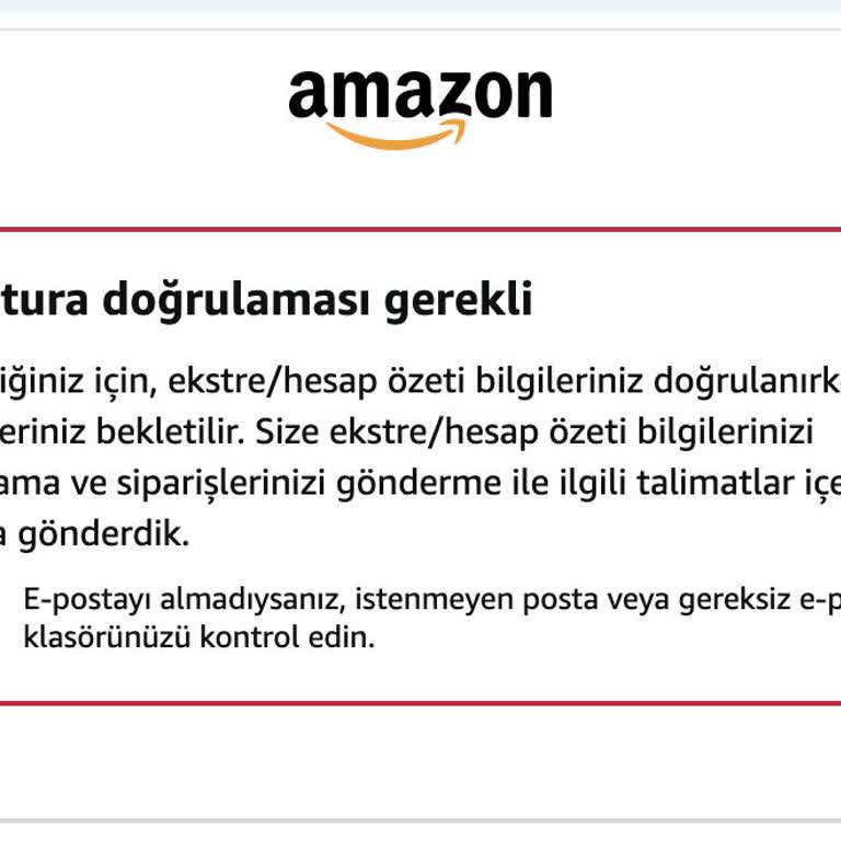 Amazon Hesabım Haksız Yere Askıya Alındı Güven Sorunu Yaşıyorum