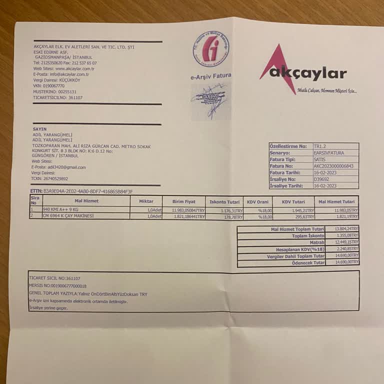 Garanti Süresi Dolmadan Arızalanan Çaycı Ve Yetersiz Servis Hizmeti