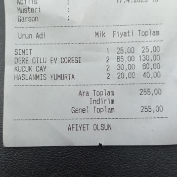 Simit Sarayı'nda Fahiş Fiyat Şoku!