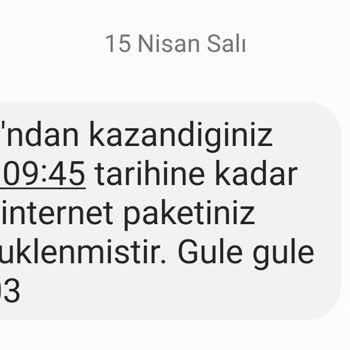 Vodafone Hediye İnternet Yenilenmedi, Haksız Kazanç İddiası