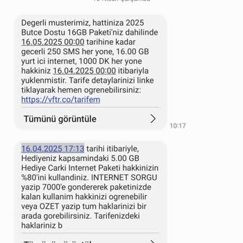 Vodafone Hediye İnternet Yenilenmedi, Haksız Kazanç İddiası