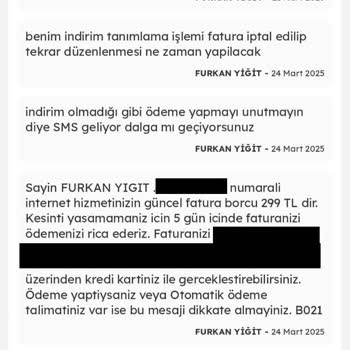 Net GSM İndirim Sözüne Uymadı Ve Erken Tahsilat Yaptı