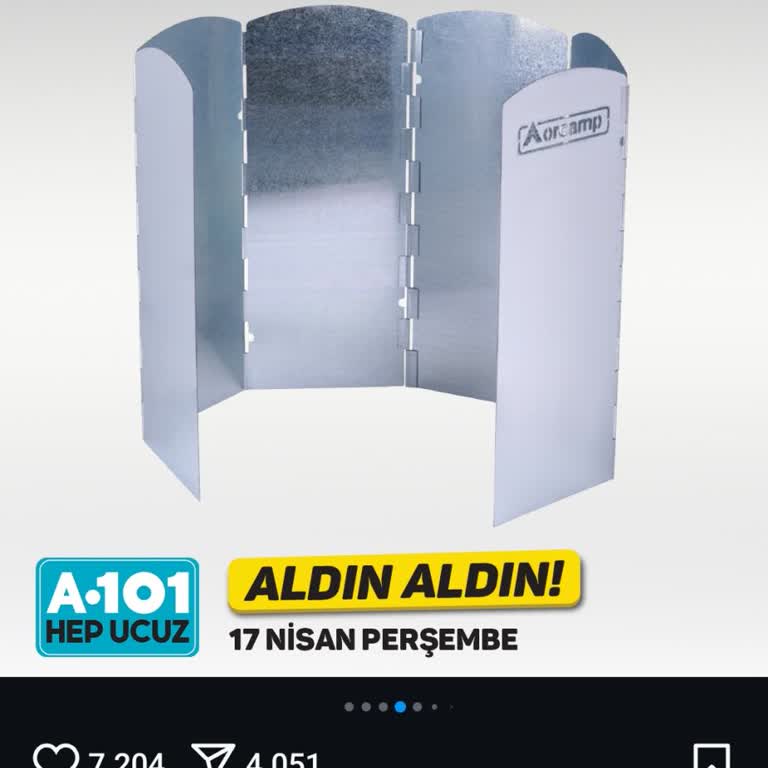 A101 Mağazasında Mangal Rüzgarlık Hayal Kırıklığı