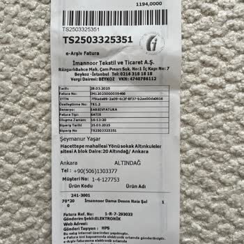 Eksik Ürün Ve Geri Dönüş Sorunu: İade Bekleniyor
