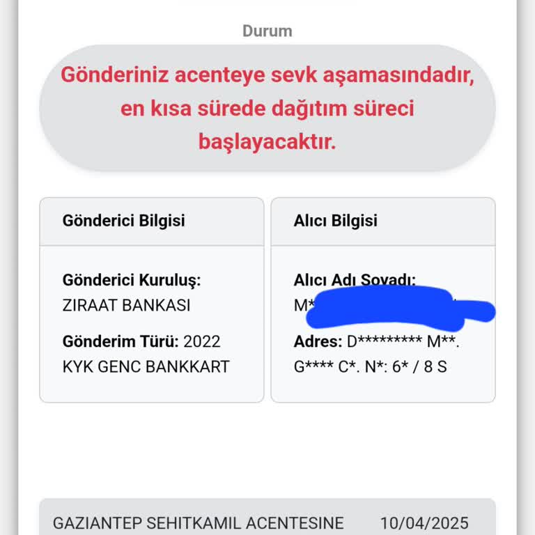 Yanlış Şehirde Bekleyen Kart Ve Ulaşılmaz Müşteri Hizmeti