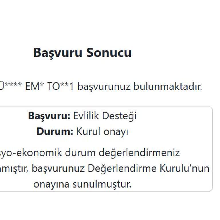 Evlenme Desteği Sürecinde Bilgi Eksikliği