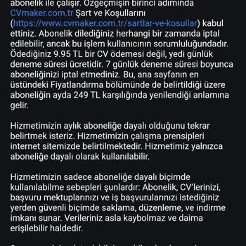 Abonelik İptali Sorunu Ve İletişim Eksikliği