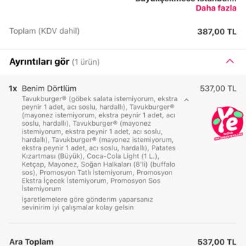 Eksik Ürünler Ve İletişimsizlik: Hayal Kırıklığı Yaratan Burger King Deneyimi
