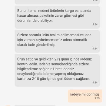 Trendyol'dan Gelen Hayal Kırıklığı: Hasarlı Ürün Ve İade Sorunu