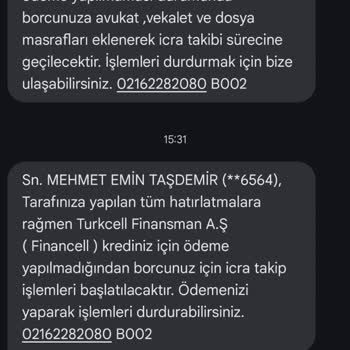 Vefat Eden Babamın Hattı İçin Haksız Borç Ve Tehdit Mesajları