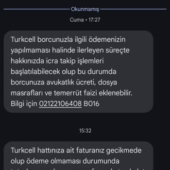 Vefat Eden Babamın Hattı İçin Haksız Borç Ve Tehdit Mesajları