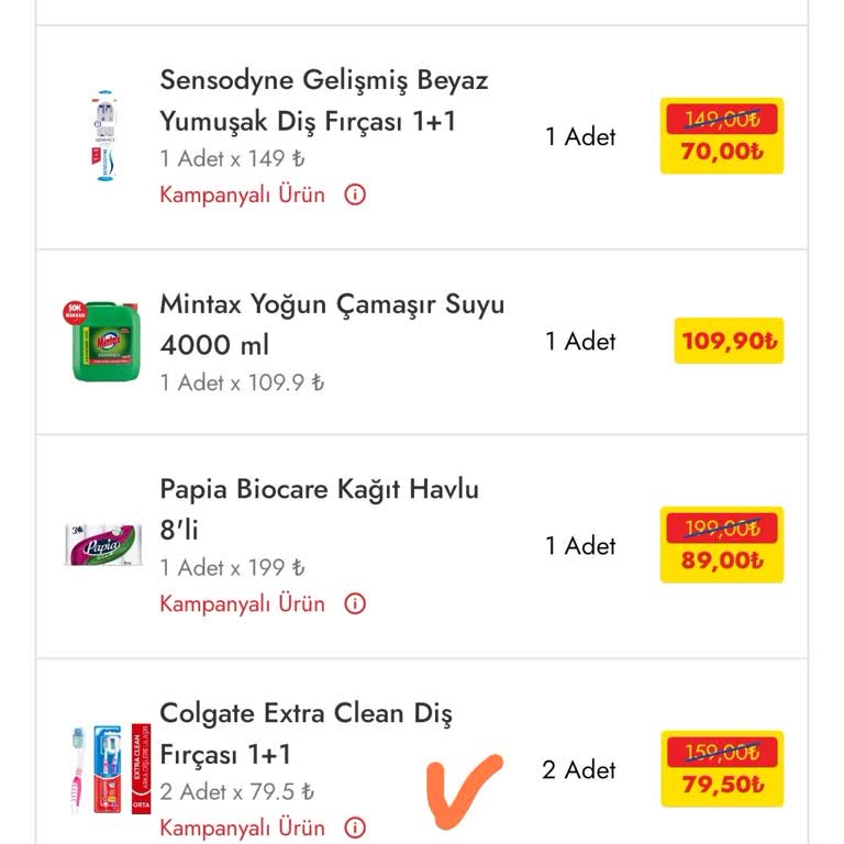 Şok Market'ten Eksik Sipariş Ve Umursamazlık