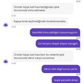 Getir Yemek'te İptal Edilen Sipariş Krizi