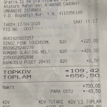 Açılmış Ürün Sebebiyle Hijyenik Endişe