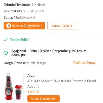 Yanlış Renk Ve Faturasız Ürün Teslimatı