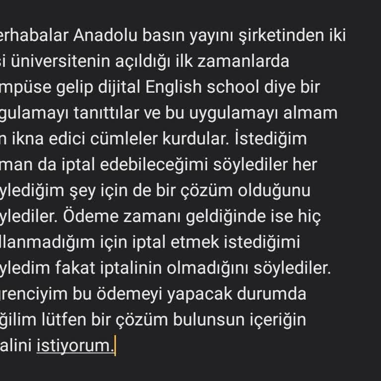 İptal Edilemeyen Abonelik Sorunu