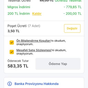 Migros Kupon İadesi Sorunu