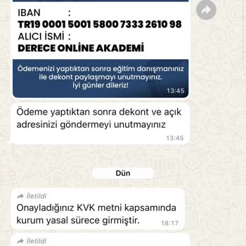 Yanıltıcı Sertifika Ve Ücret Talebiyle Karşılaşan Müşteri Deneyimi