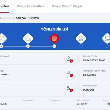 Kargo Şubesi Hatalı Yönlendirme Ve İade Sorunu