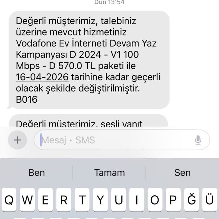 İzinsiz Paket Değişikliği Ve Müşteri Hizmetleri İlgisizliği