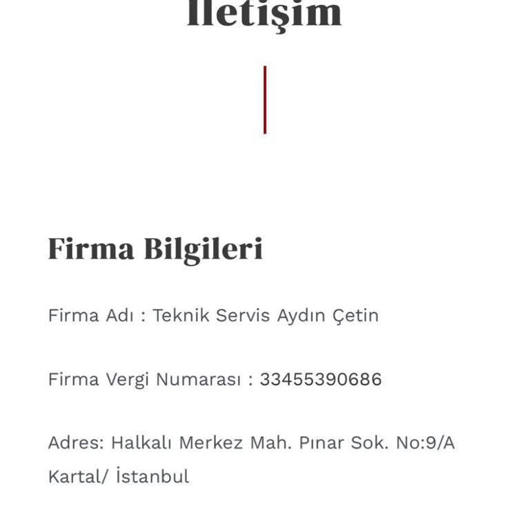 Kartal Teknik Servis (0850 242 36 18) Parayı Alıp Motoru Değiştirmedi