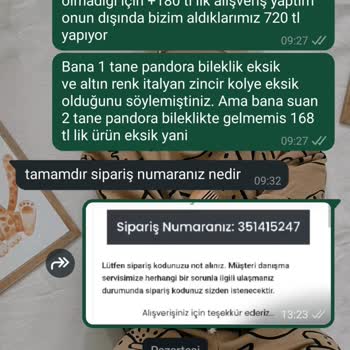 Eksik Ürün Ve Yavaş İletişimle Mağduriyet