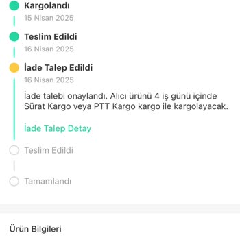 Yanlış Ürün İadesi İle Mağduriyet