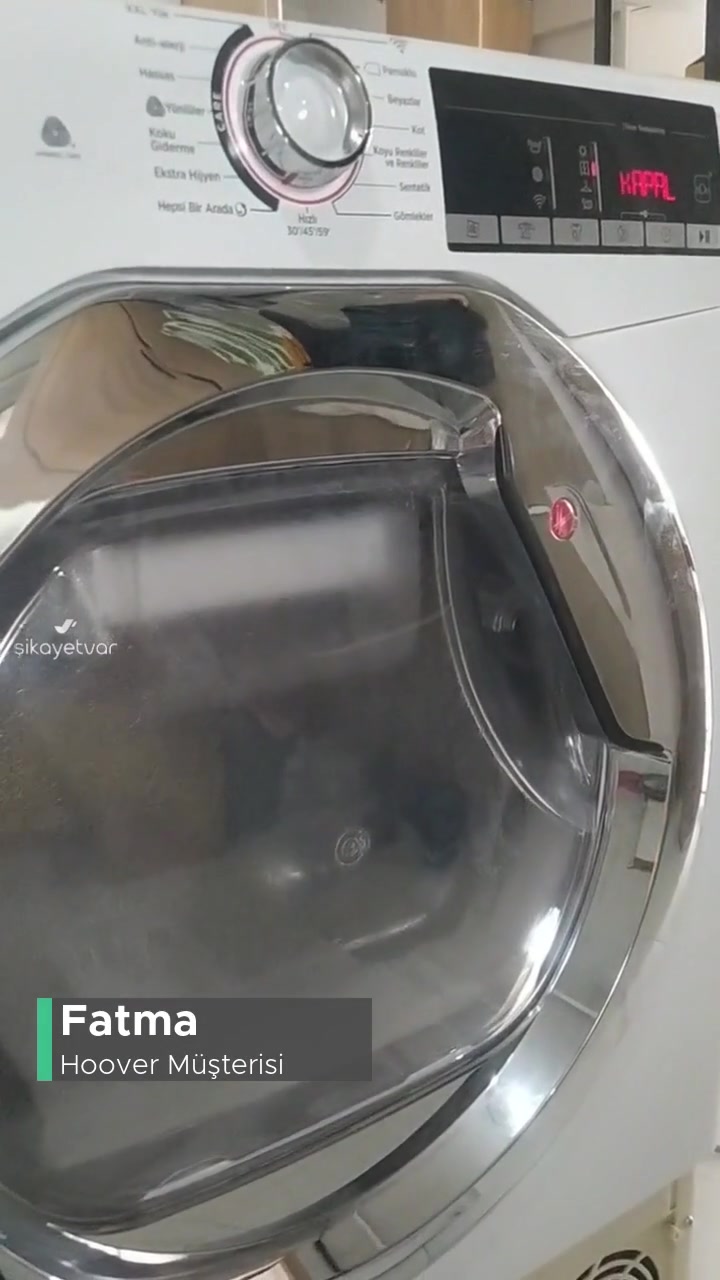 Hoover Kurutma Makinesi Alt Kısımda Su Biriktirmesi Servis Sorunu videonun kapak resmi