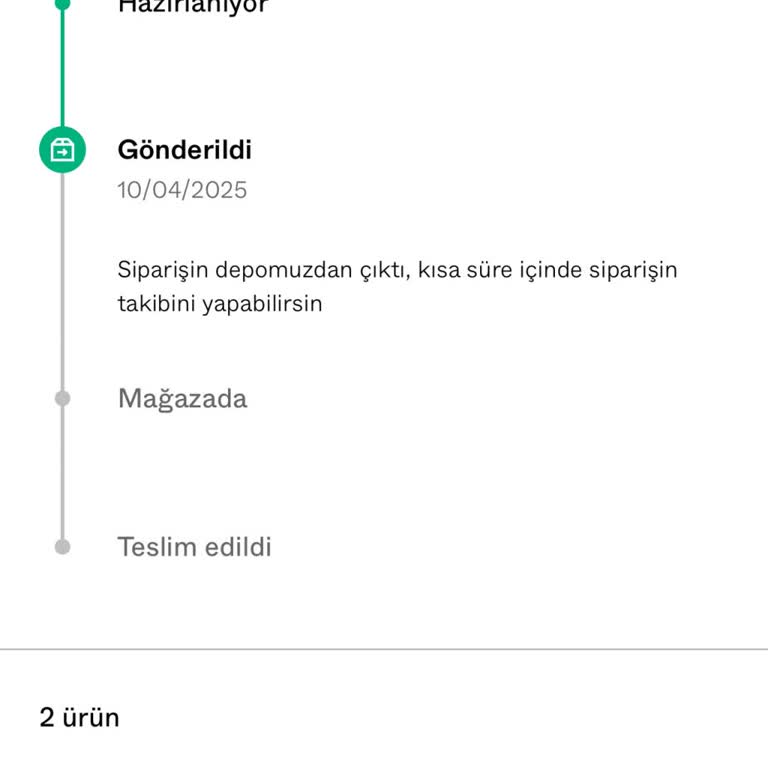 Bershka Siparişim Hala Kargoya Verilmedi
