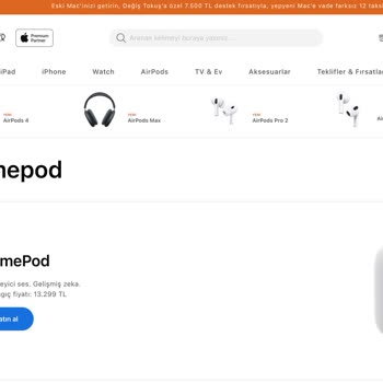 Homepod Ses Sistemi Fiyatında Şaşırtıcı Değişiklik