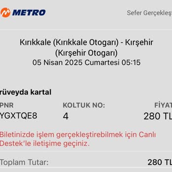 Otobüs Gelmedi, İletişim Kurulamadı