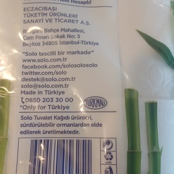 Solo Tuvalet Kağıtlarında Yapışkan Sorunu