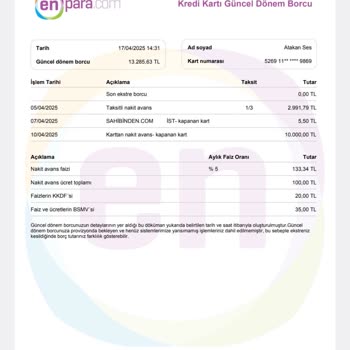 Enpara'da Güvenlik Açığı: İzinsiz Nakit Avans Çekimi