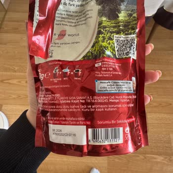 Nescafe Paketinden Gelen Şaşırtıcı Koku Şoku